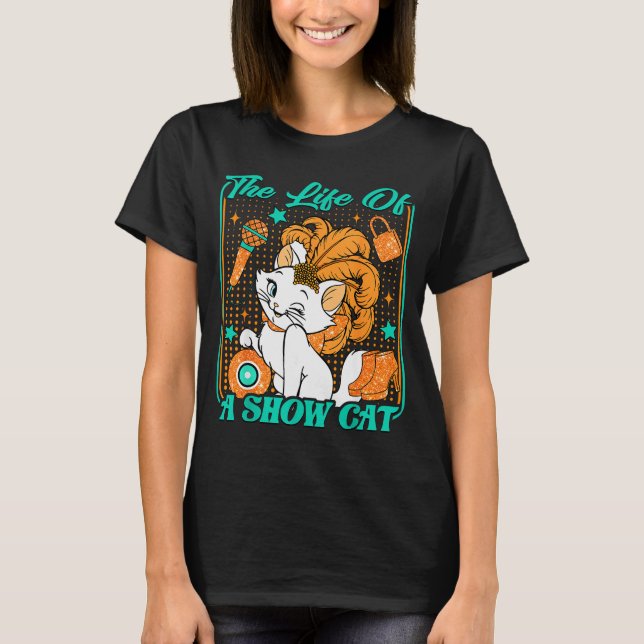 Cute Cat Era Life Of Showcat Cat Lover Country Mus T-Shirt (Front)