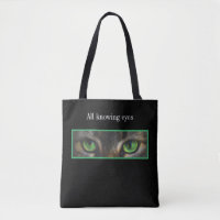 Cute cat eyes on black