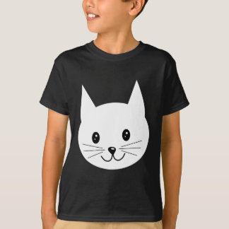 Cute Cat Face. T-Shirt