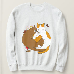 Cute Cat Family Sweatshirt