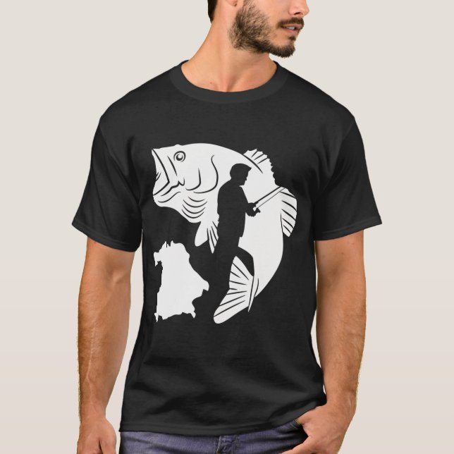 Cute Cat Fish T-Shirt (Front)