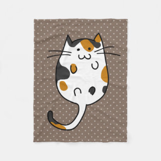 Cute Cat Fleece Blanket