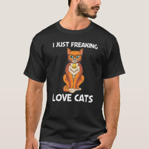 Cute Cat For Men Women Kitten Feline Pet Cat     3 T-Shirt