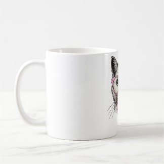 Cute Cat for Women Funny Cat Love Coffee Mug