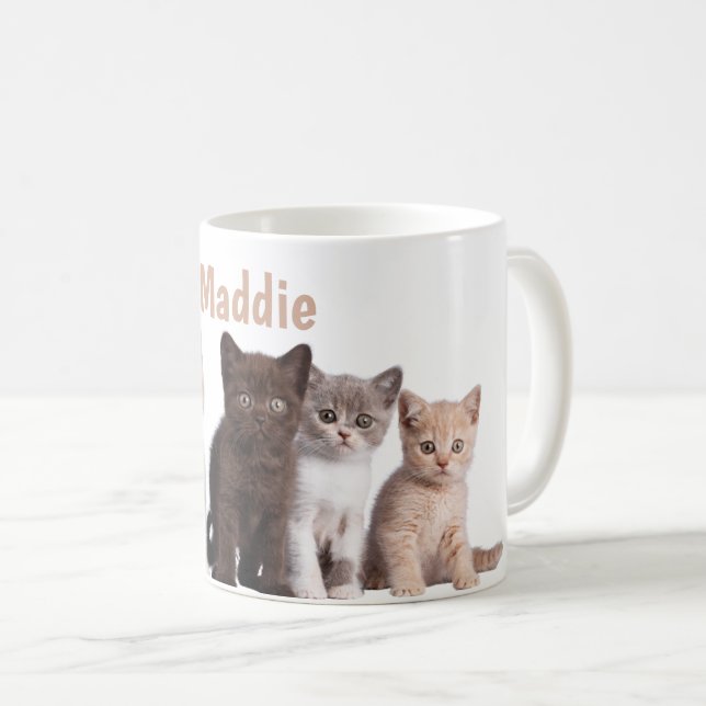 cute cat fun and silly  coffee mug (Front Right)