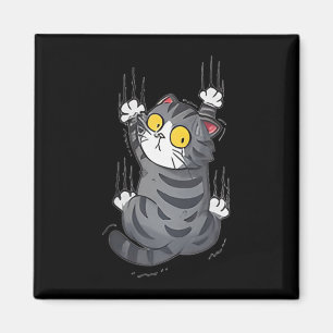 Cute Cat Funny Kitty Pet Lover Gifts Men Women Gir Magnet