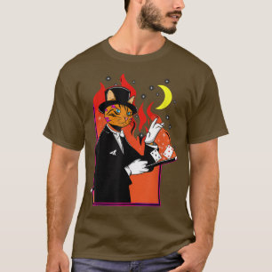 Cute Cat Gift for kitten lovers magician cat  T-Shirt