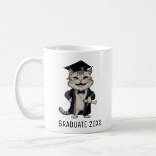 Cute Cat Graduation  Coffee Mug