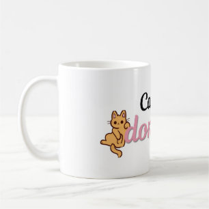 Cute Cat Hair Don’t Care Funny Cat Mug