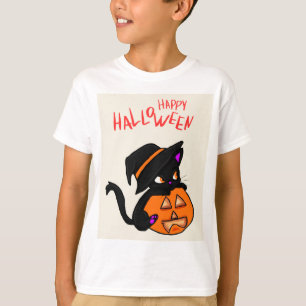 Cute Cat Halloween Fun - Endless Celebration! T-Shirt