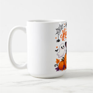 Cute Cat Happy Halloween Travel Mug - Kawaii Witch