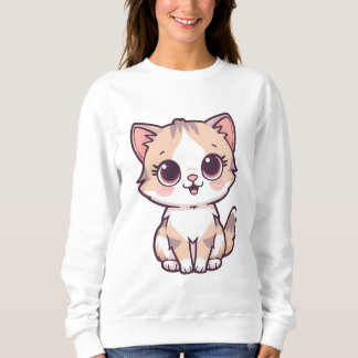 Cute Cat Hoodie for Women Kawaii Kitty