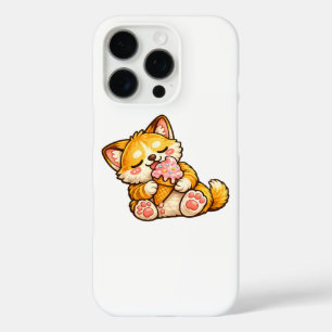 Cute Cat Ice Cream iPhone 16 Pro Case