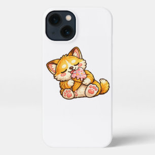 Cute Cat Ice Cream iPhone 13 Case