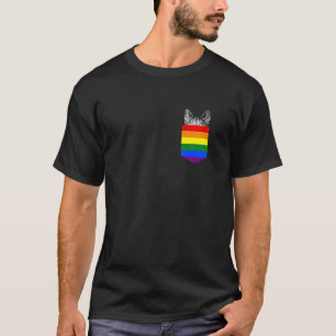 cute cat In Pocket LGBT Premium T-Shirt