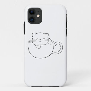 Cute cat iPhone case