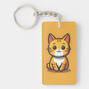 Cute Cat Keychain