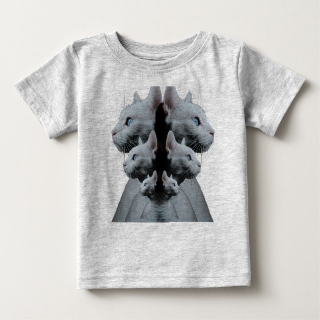 Cute cat kids T-shirt  (Front)