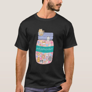 Cute Cat Kitten Antidepressant Apparel To Forensic T-Shirt