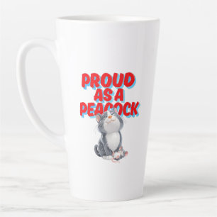 Cute Cat Latte Mug