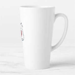 Cute Cat Love Heart Cartoon Art Latte Mug