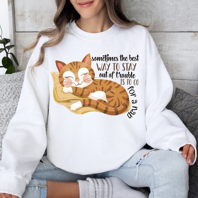 Cute Cat Lover Animal Themed Cosy Sweatshirt (Creator Uploaded)