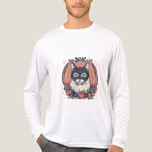 cute cat lover art design buy now Tri-Blend shirt