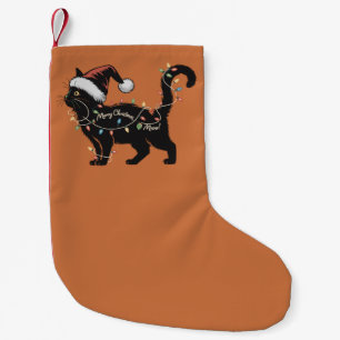Cute Cat Lover Christmas Cat Mum Xmas Gift Small Christmas Stocking