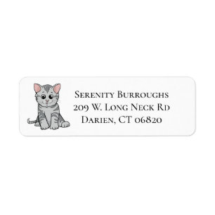 Cute Cat Lover Grey Tabby Tiger Kitten Kitty Mum