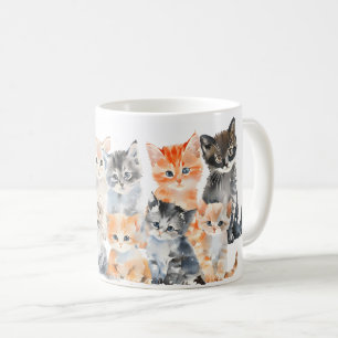 Cute Cat Lover Mug – All the Cats You Need