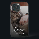 Cute Cat Lover Photo iPhone 13 Pro Case<br><div class="desc">Cute Cat Lover Photo iPhone 13 Pro Case</div>