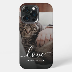 Cute Cat Lover Photo iPhone 13 Pro Case