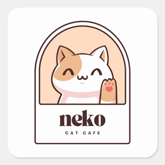 Cute Cat Lover Sticker | cat mum (Front)