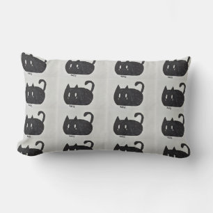 Cute Cat Lumbar Cushion