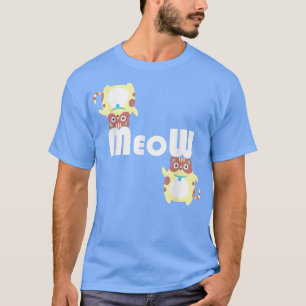 Cute Cat Meow Kitty Kitten T-Shirt