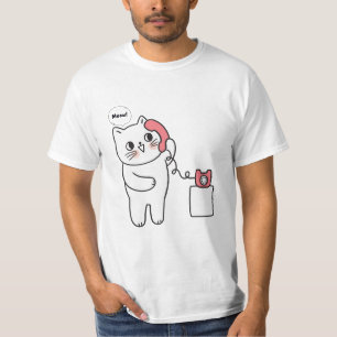 cute cat meow T-Shirt