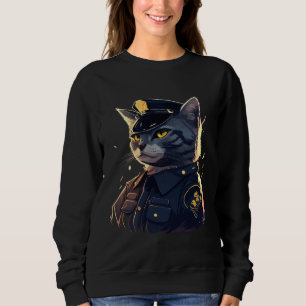 Cute cat moments Beautiful cat patterns for cat    Sweatshirt