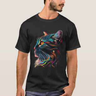 Cute cat moments Beautiful cat patterns for cat    T-Shirt