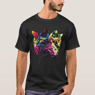 Cute cat moments Beautiful cat patterns for cat    T-Shirt