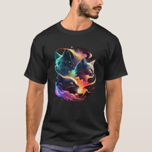 Cute cat moments Beautiful cat patterns for cat    T-Shirt
