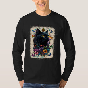 Cute Cat Motifs Cat  Idea For Men And Women T-Shirt