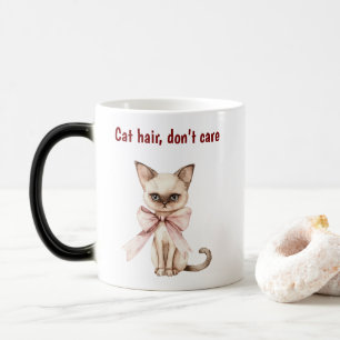 Cute Cat Mug with Funny Quote