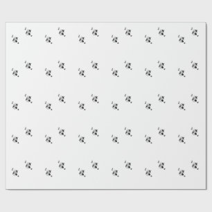 Cute Cat Mug Wrapping Paper