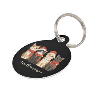 Cute Cat Mum Christmas Cats Lover Gift Funny Xmas Pet Tag