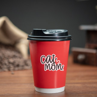 Cute Cat Mum Contour Custom-Cut