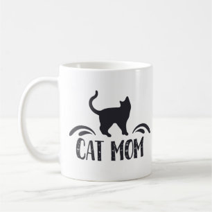 Cute Cat Mum Kitten Kitty Cats Crazy Cat Lady Coffee Mug