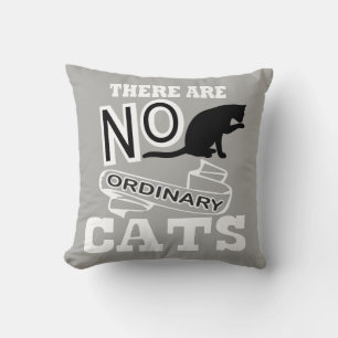 Cute Cat Mum - No Ordinary Cats Kitten Dad Kitty Cushion