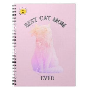 Cute Cat Mum Photo Notebook