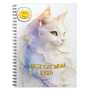 Cute Cat Mum Photo Notebook