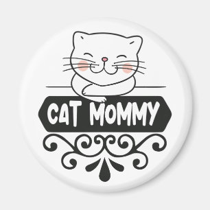 Cute cat mummy pet animal lover magnet